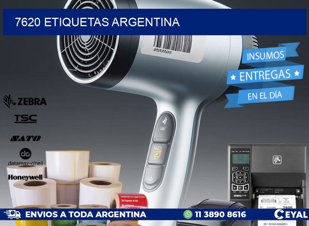 7620 ETIQUETAS ARGENTINA