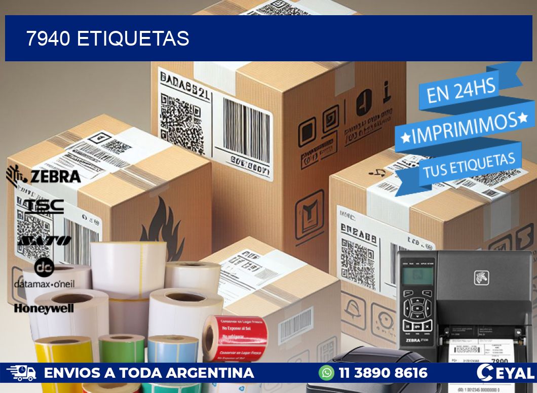 7940 ETIQUETAS