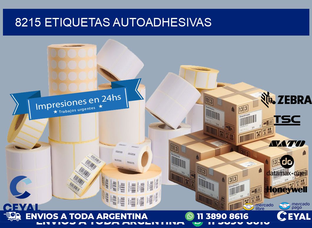 8215 ETIQUETAS AUTOADHESIVAS