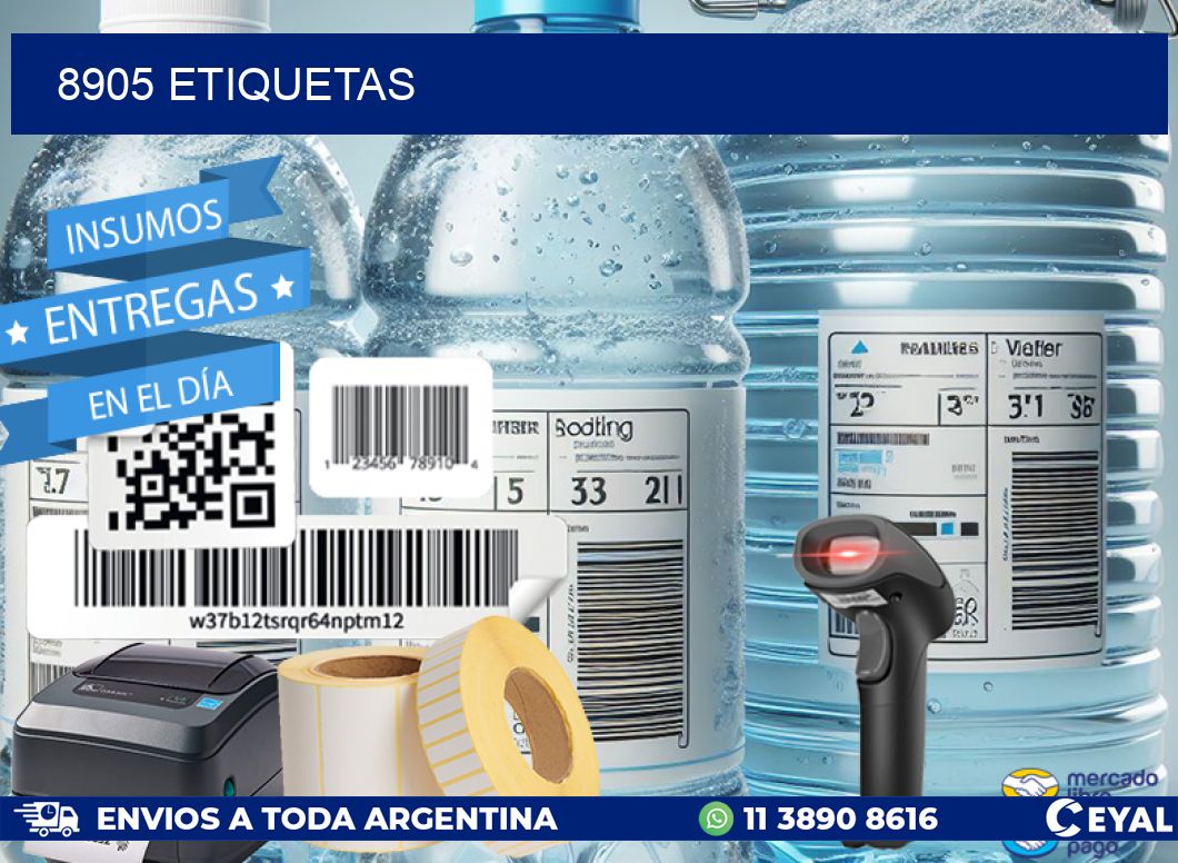 8905 ETIQUETAS