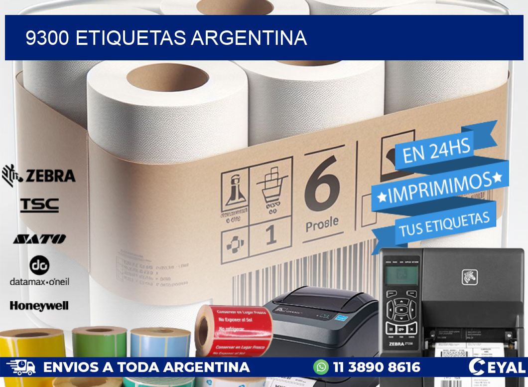9300 ETIQUETAS ARGENTINA