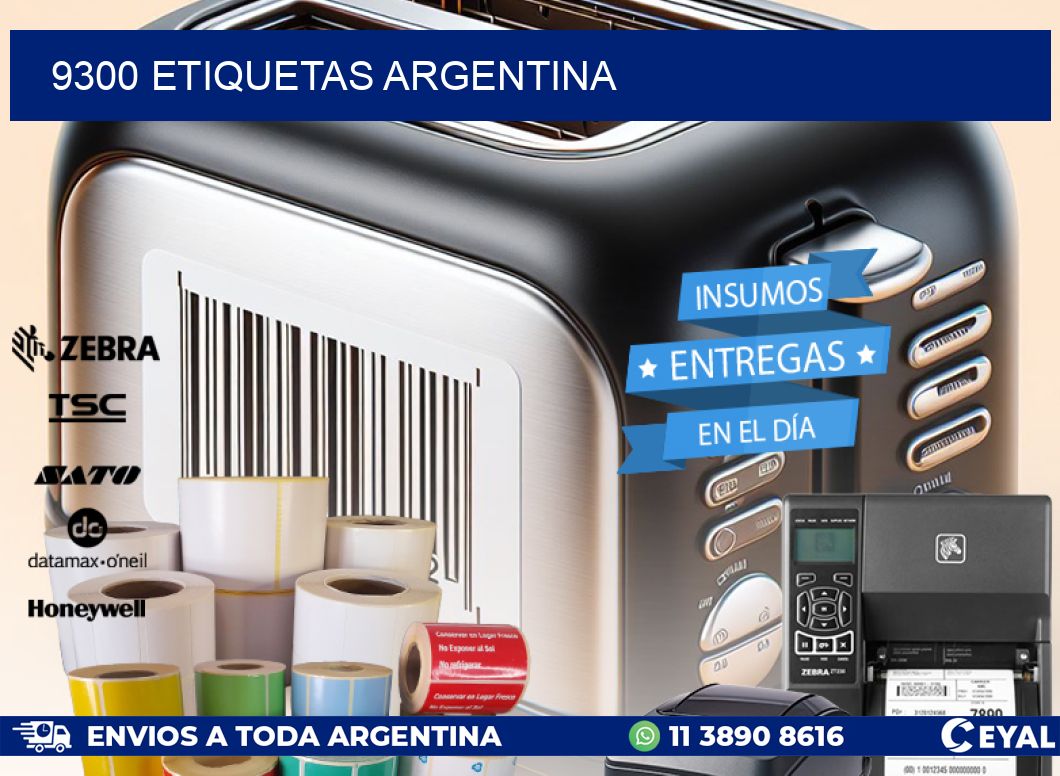 9300 ETIQUETAS ARGENTINA