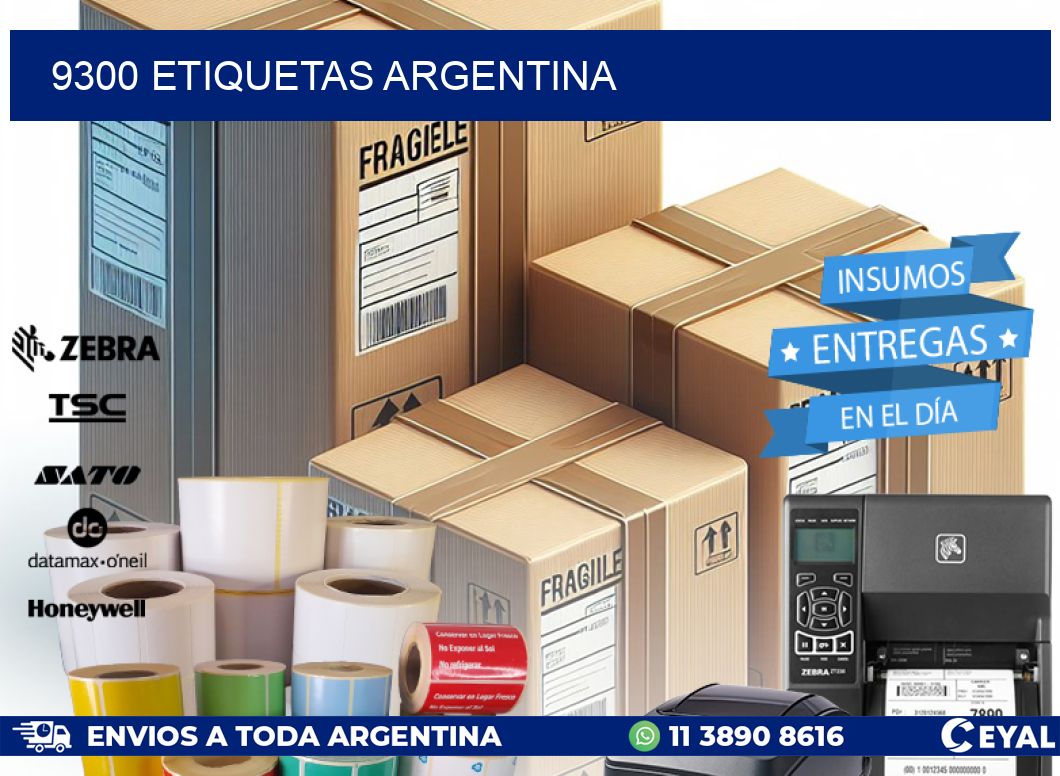 9300 ETIQUETAS ARGENTINA