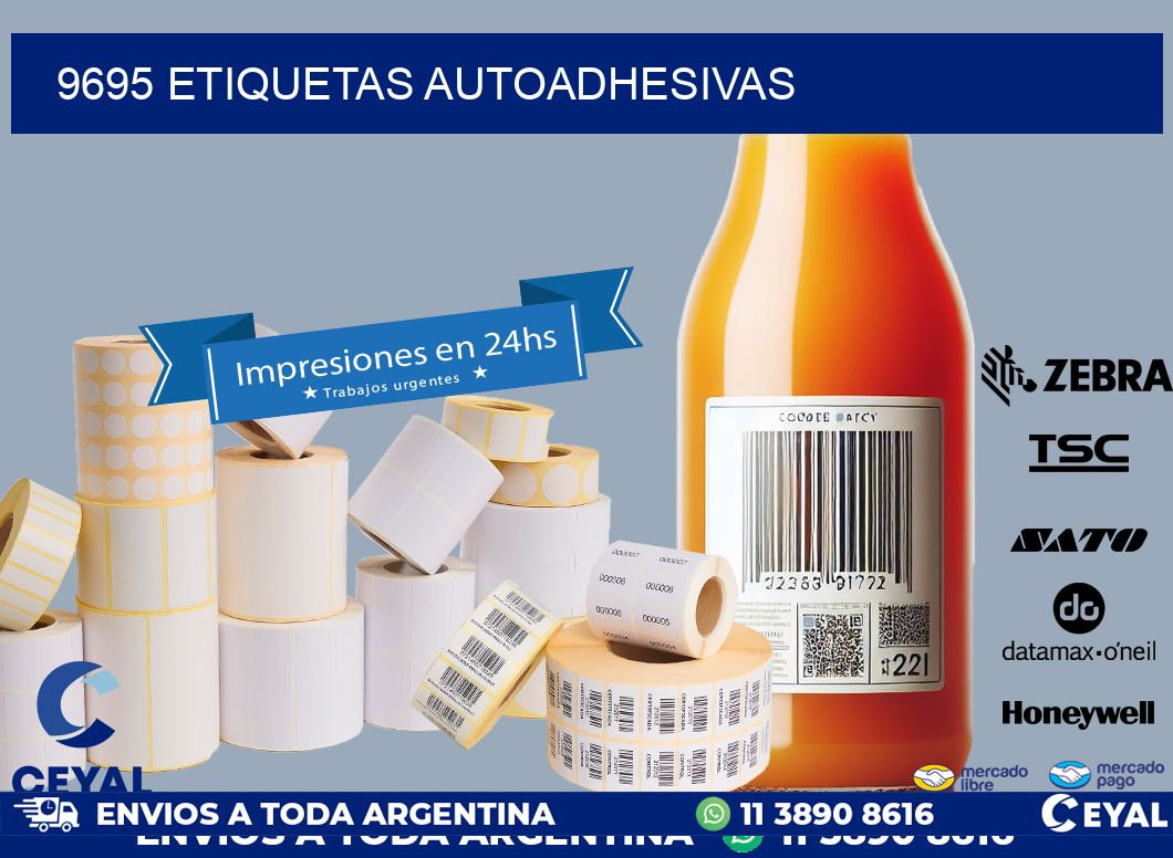 9695 ETIQUETAS AUTOADHESIVAS