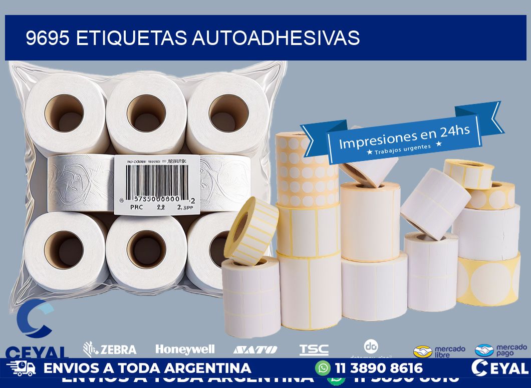9695 ETIQUETAS AUTOADHESIVAS