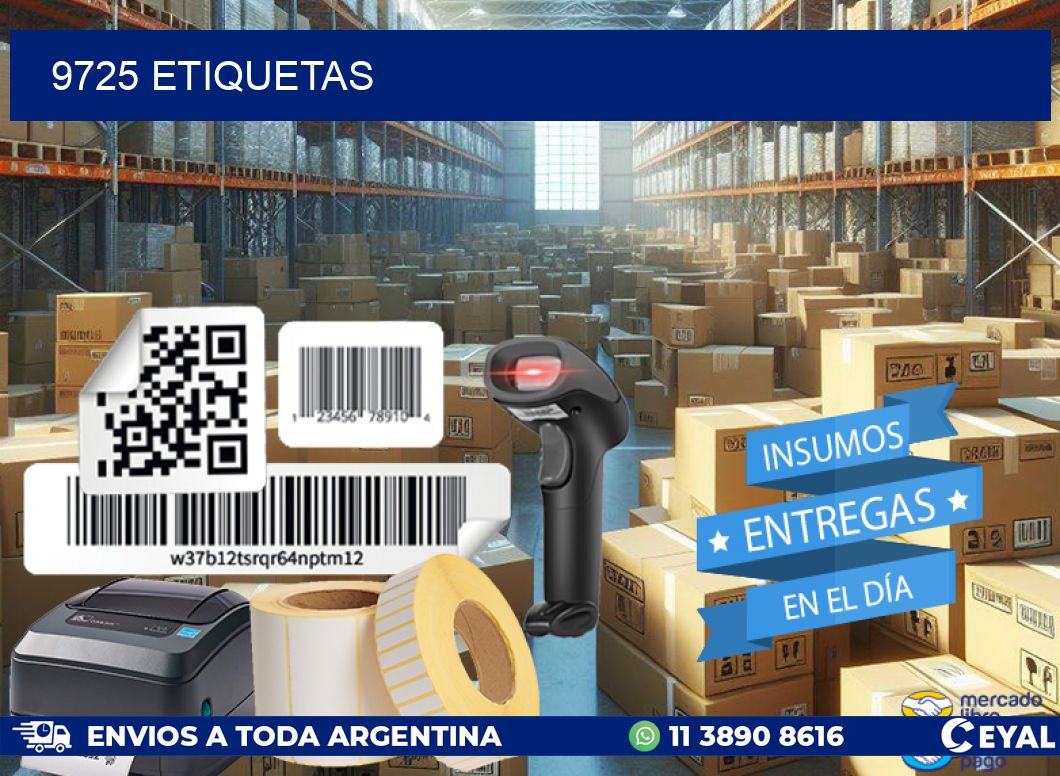 9725 ETIQUETAS