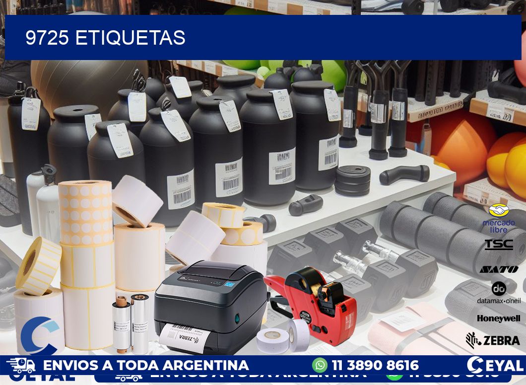 9725 ETIQUETAS