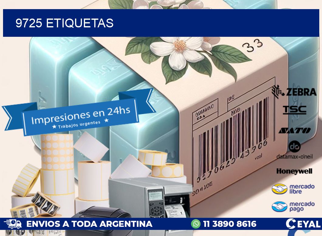 9725 ETIQUETAS