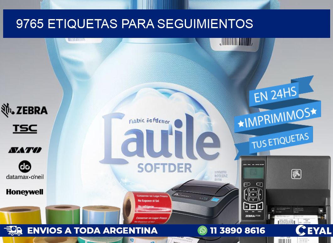 9765 ETIQUETAS PARA SEGUIMIENTOS