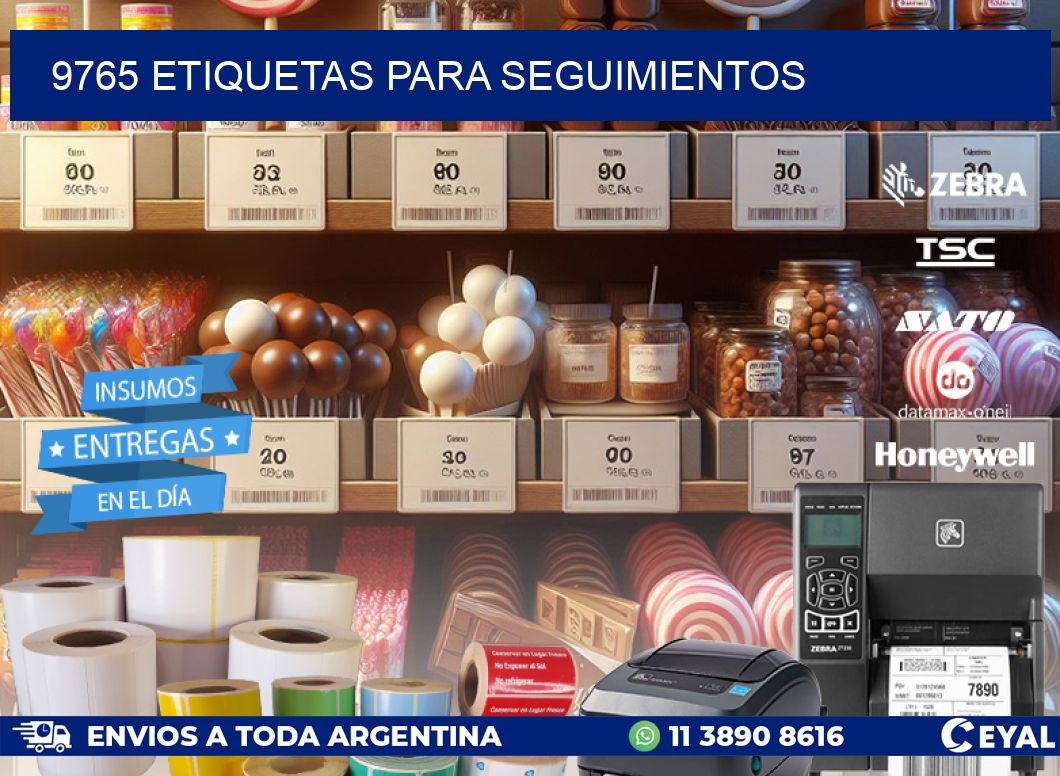 9765 ETIQUETAS PARA SEGUIMIENTOS