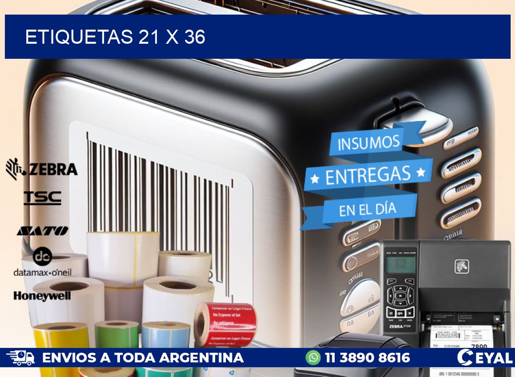 ETIQUETAS 21 x 36
