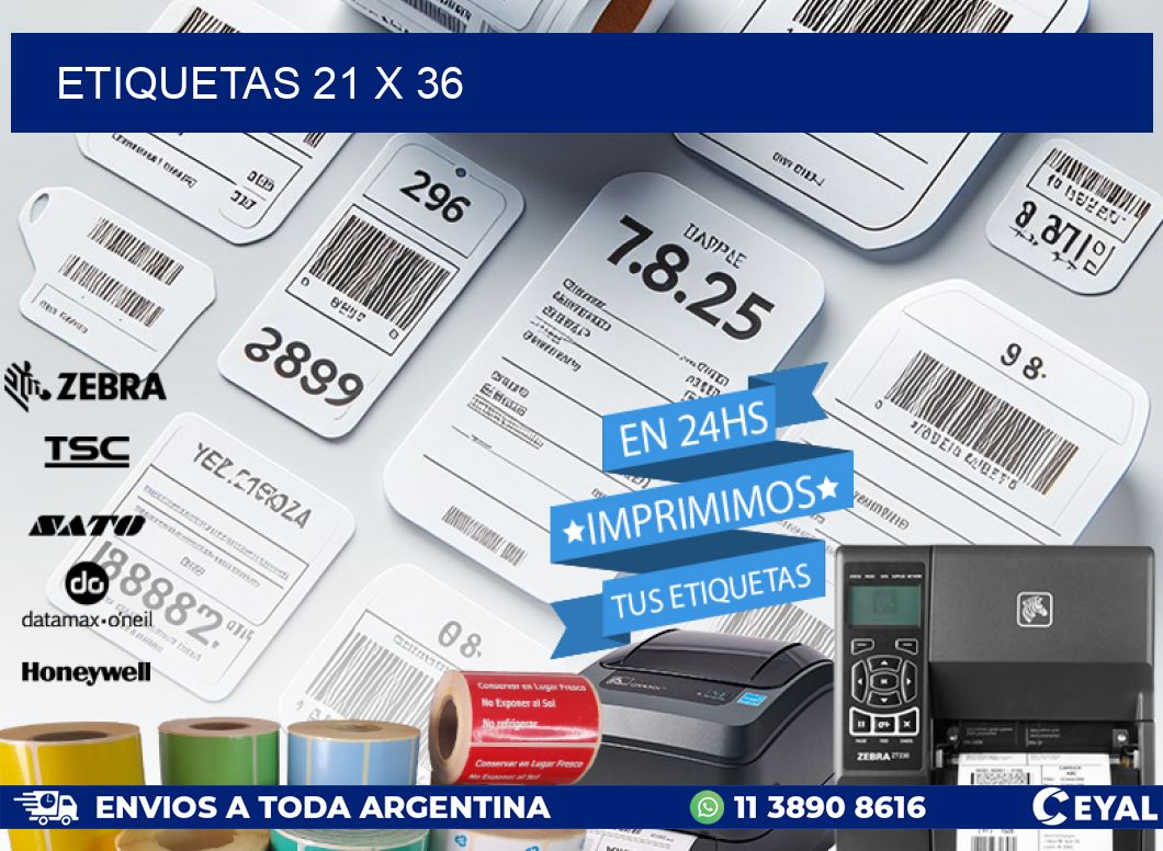 ETIQUETAS 21 x 36