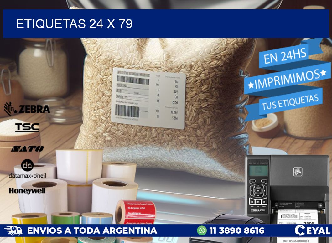 ETIQUETAS 24 x 79