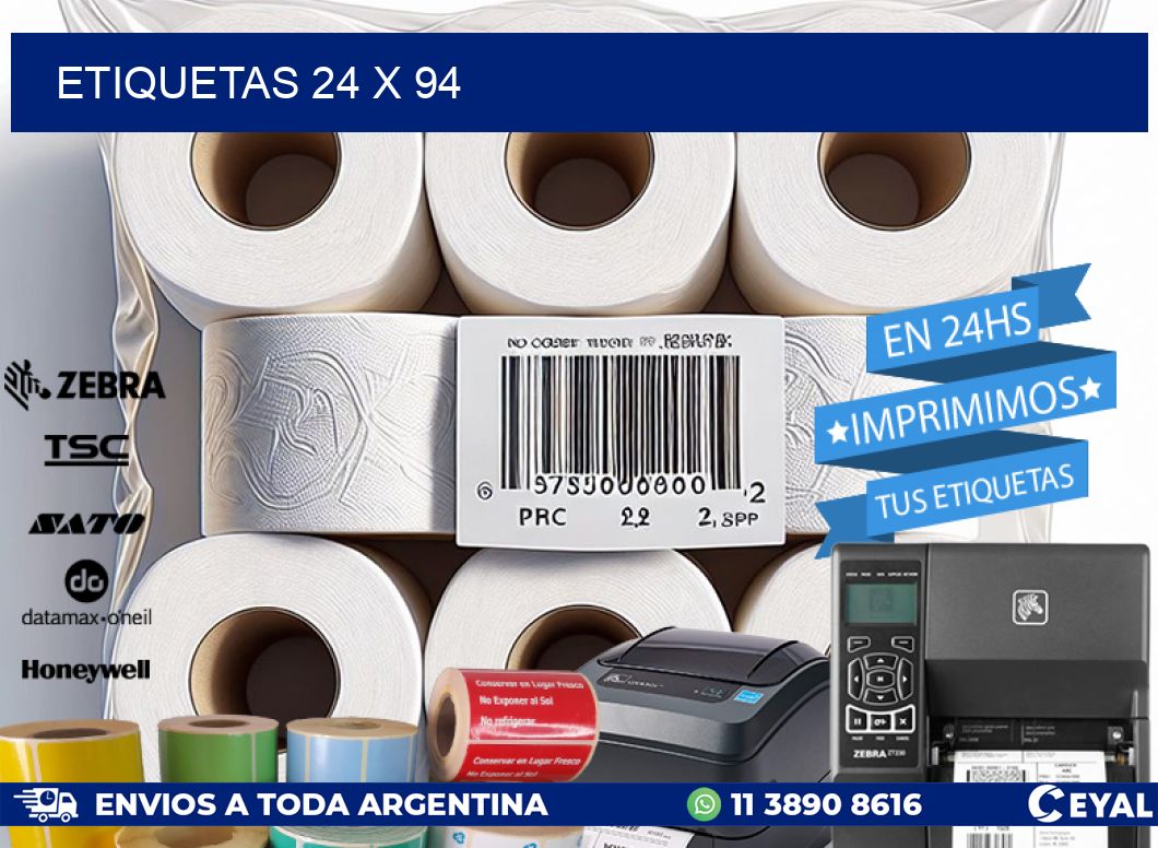 ETIQUETAS 24 x 94