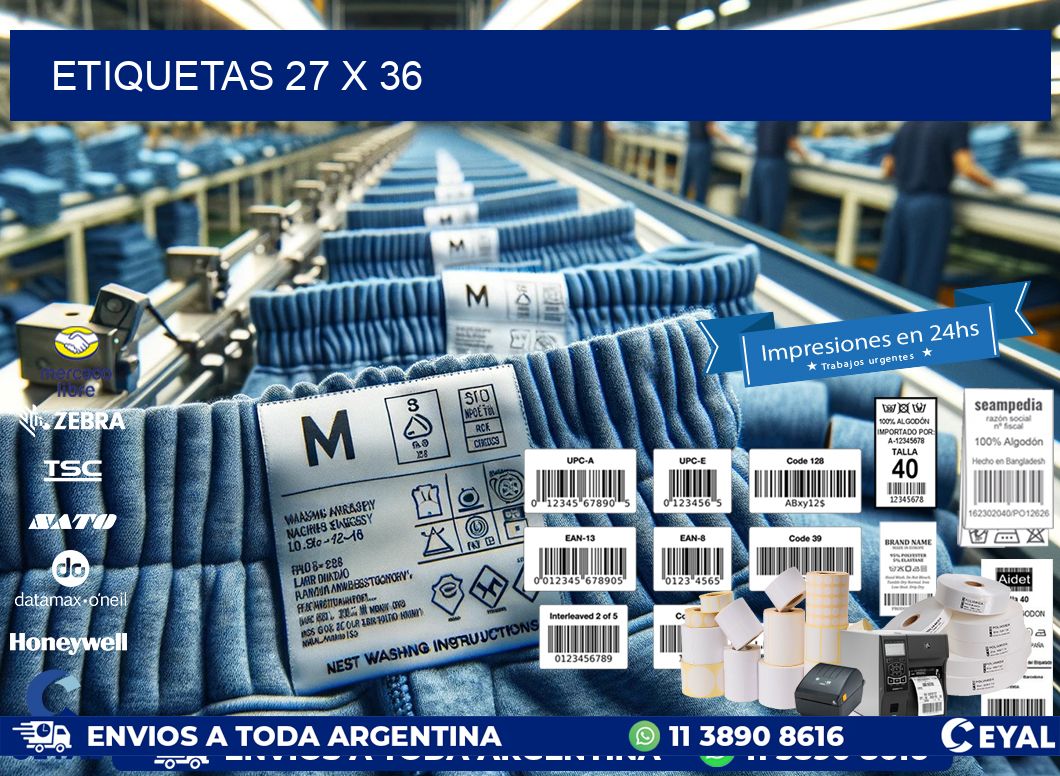 ETIQUETAS 27 x 36