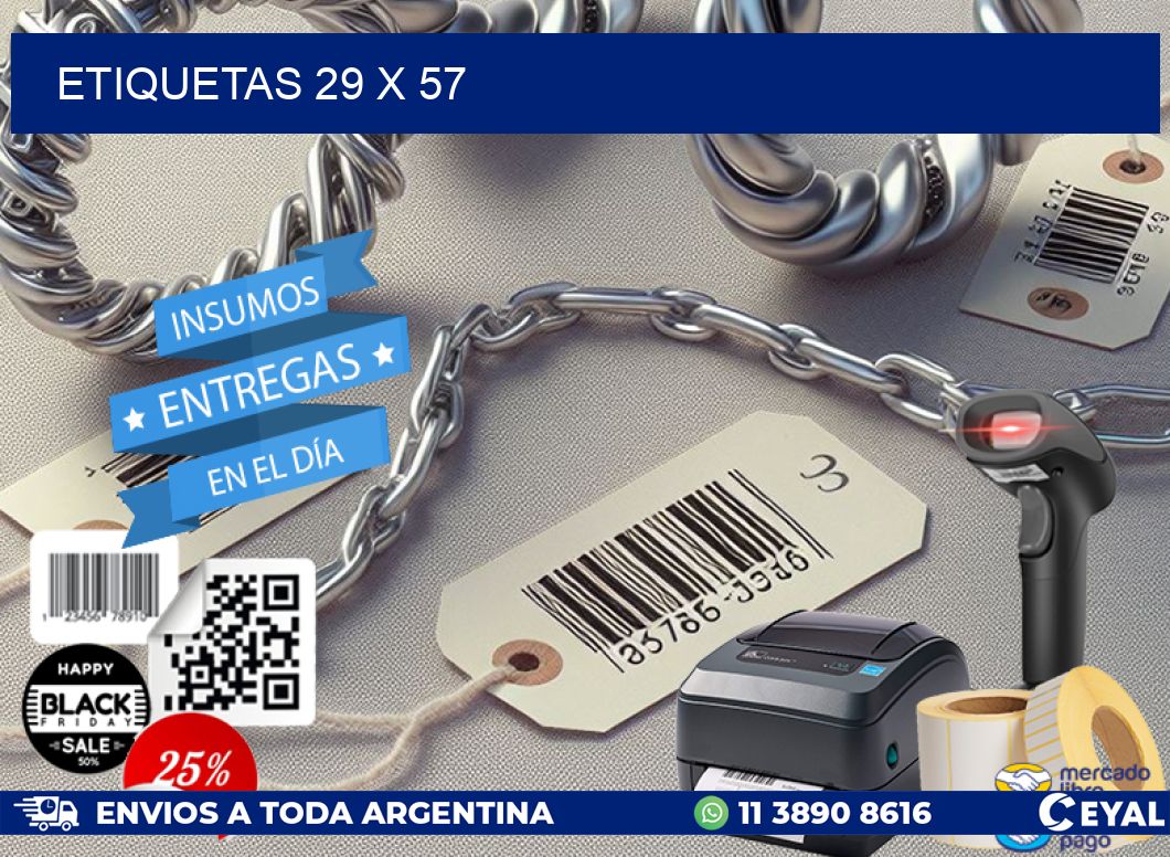 ETIQUETAS 29 x 57