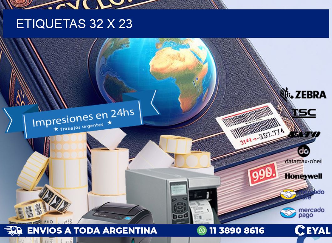 ETIQUETAS 32 x 23