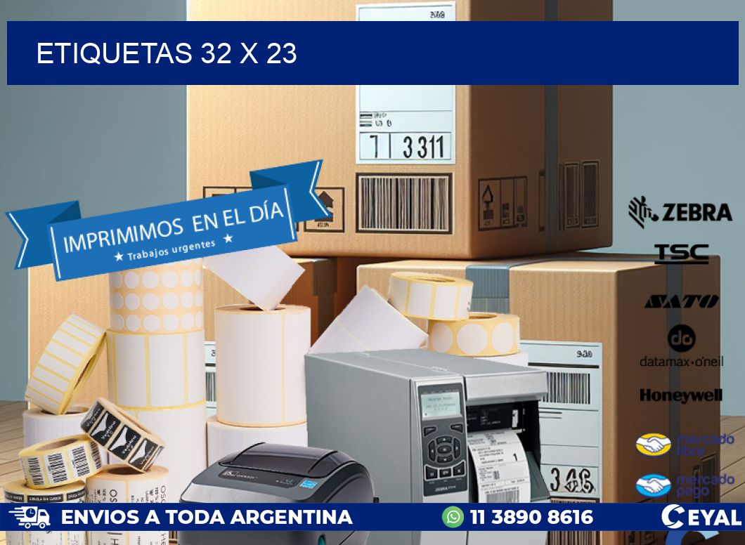 ETIQUETAS 32 x 23
