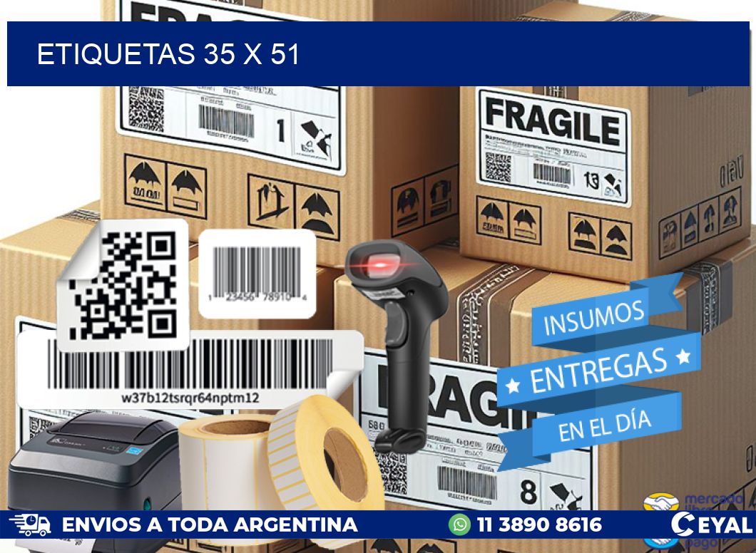 ETIQUETAS 35 x 51