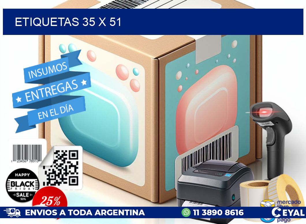ETIQUETAS 35 x 51
