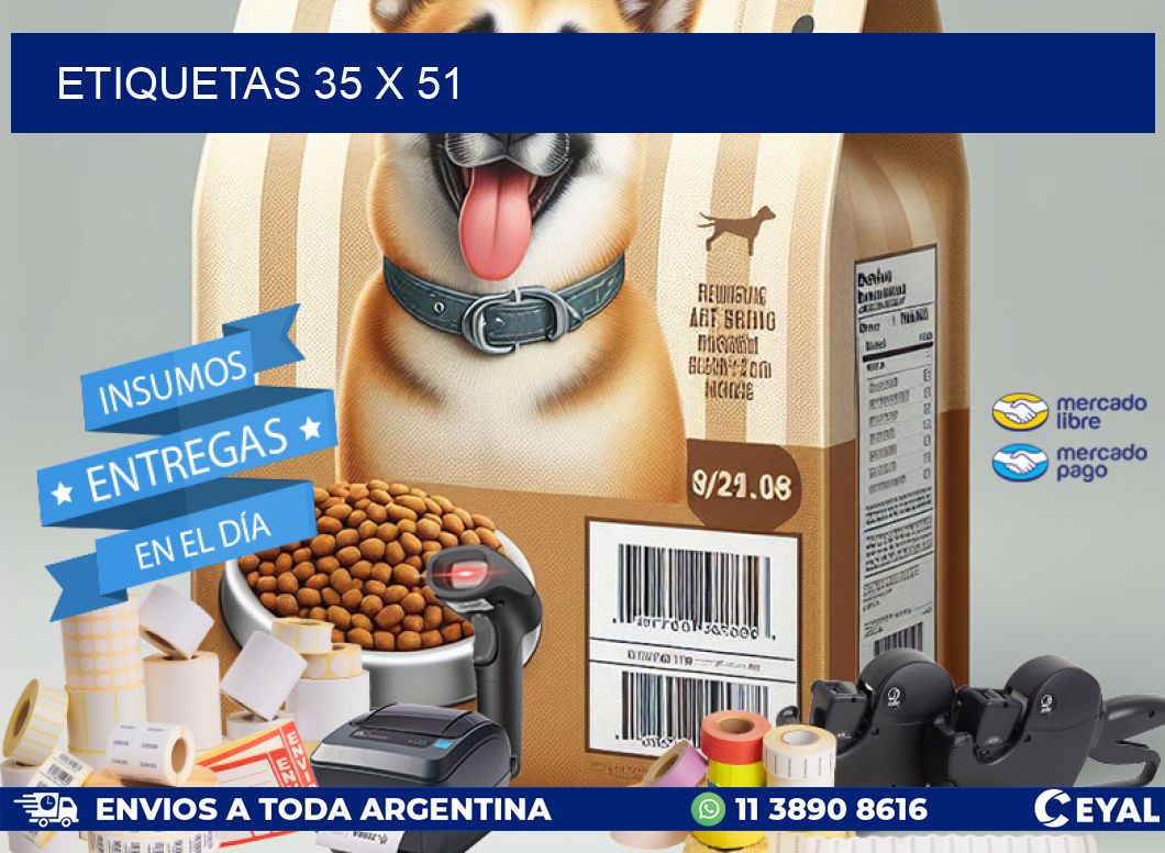 ETIQUETAS 35 x 51
