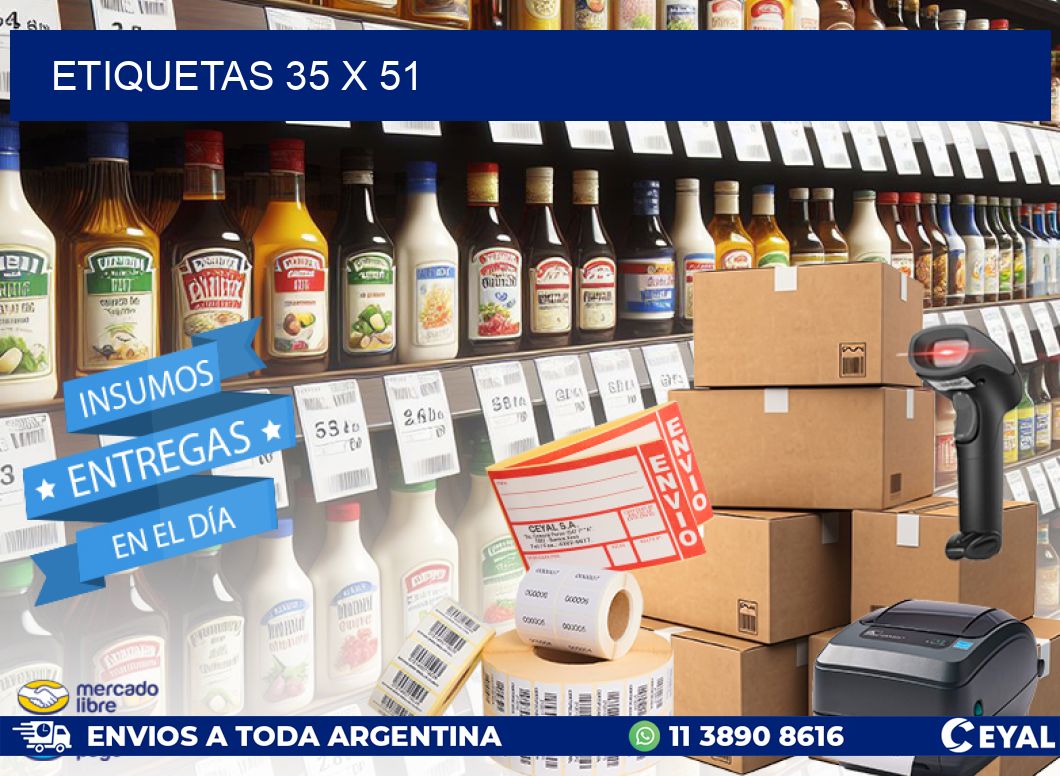 ETIQUETAS 35 x 51