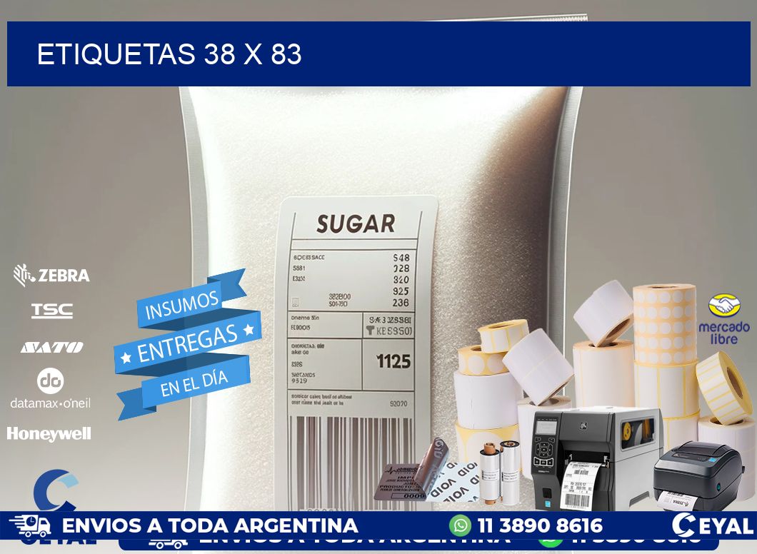 ETIQUETAS 38 x 83