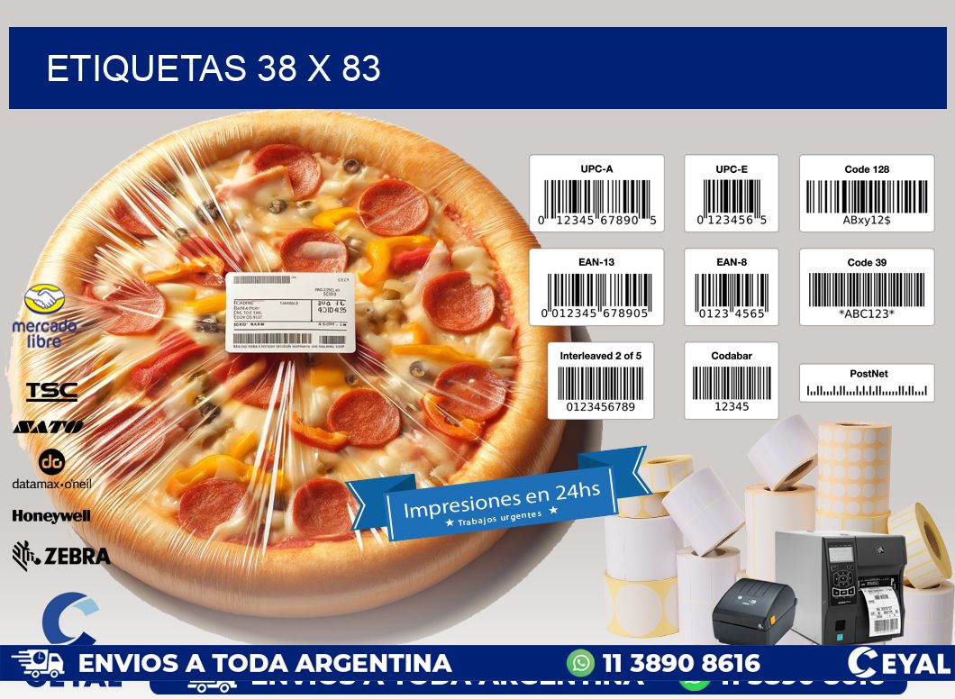 ETIQUETAS 38 x 83
