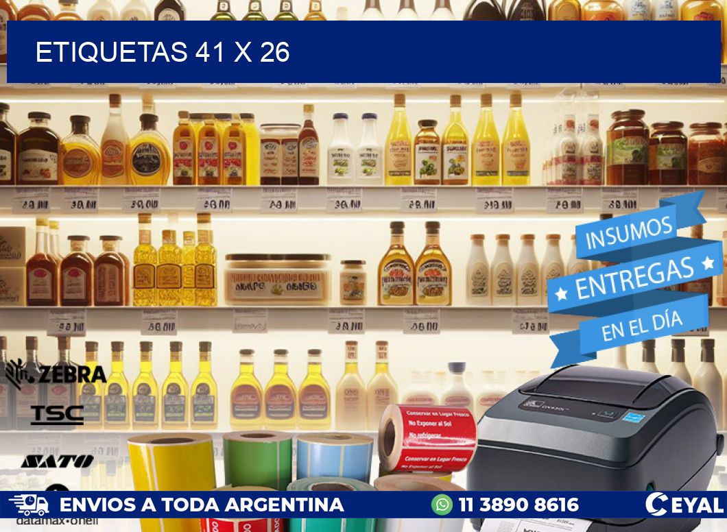ETIQUETAS 41 x 26