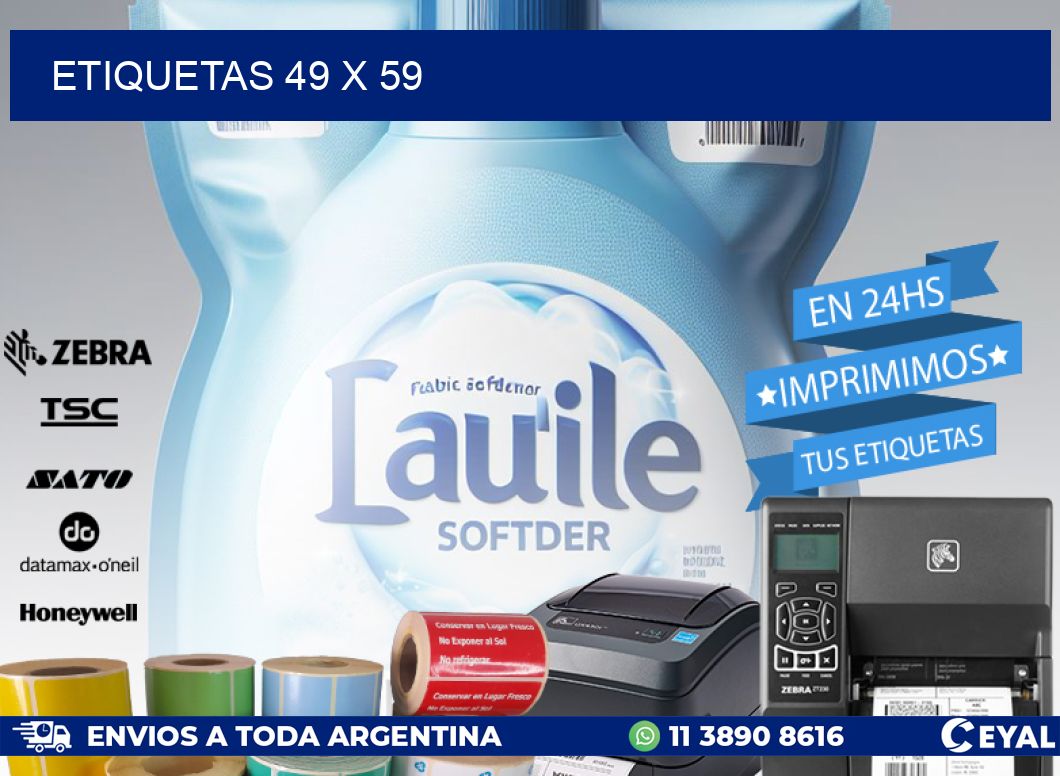 ETIQUETAS 49 x 59