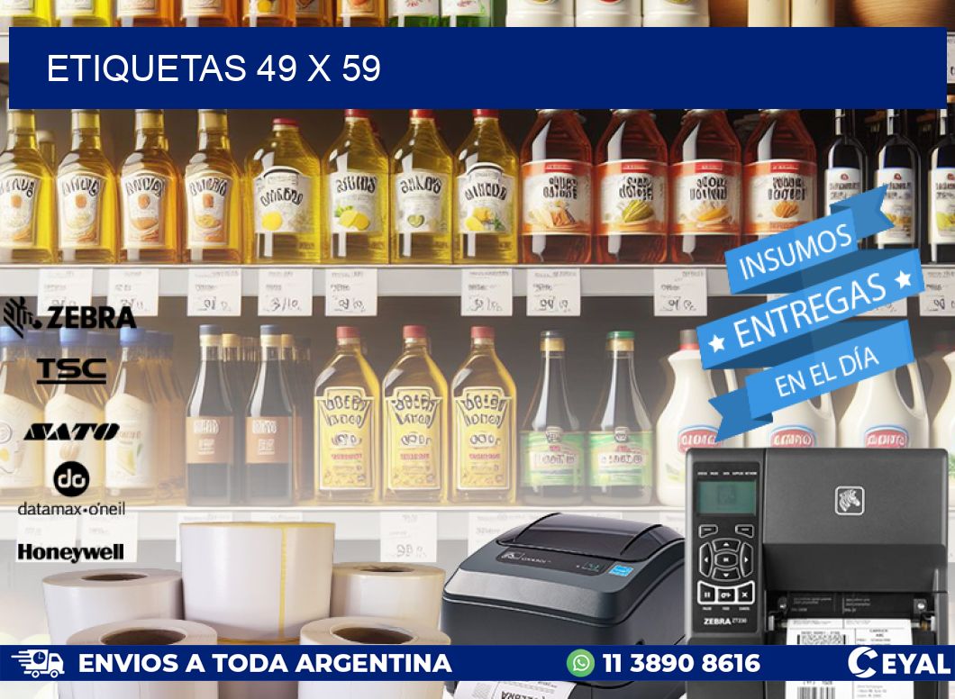 ETIQUETAS 49 x 59