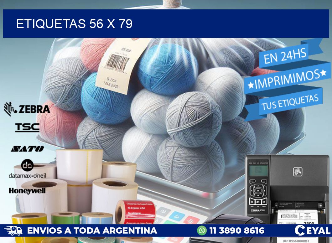 ETIQUETAS 56 x 79