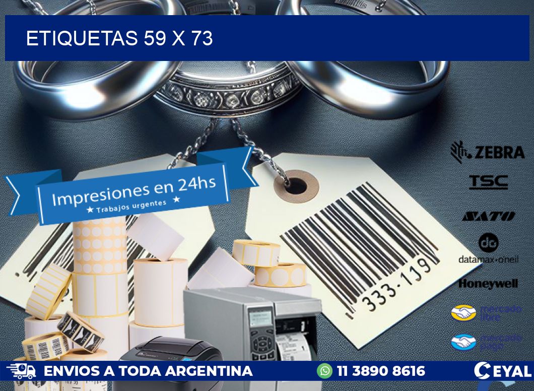 ETIQUETAS 59 x 73