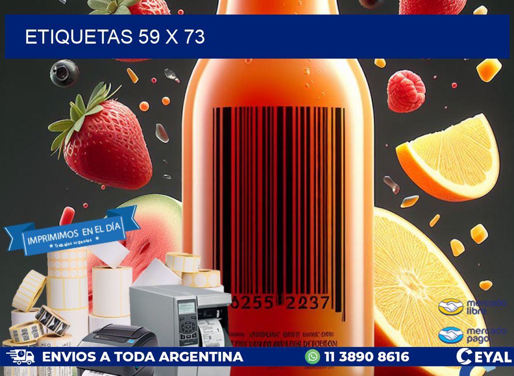 ETIQUETAS 59 x 73