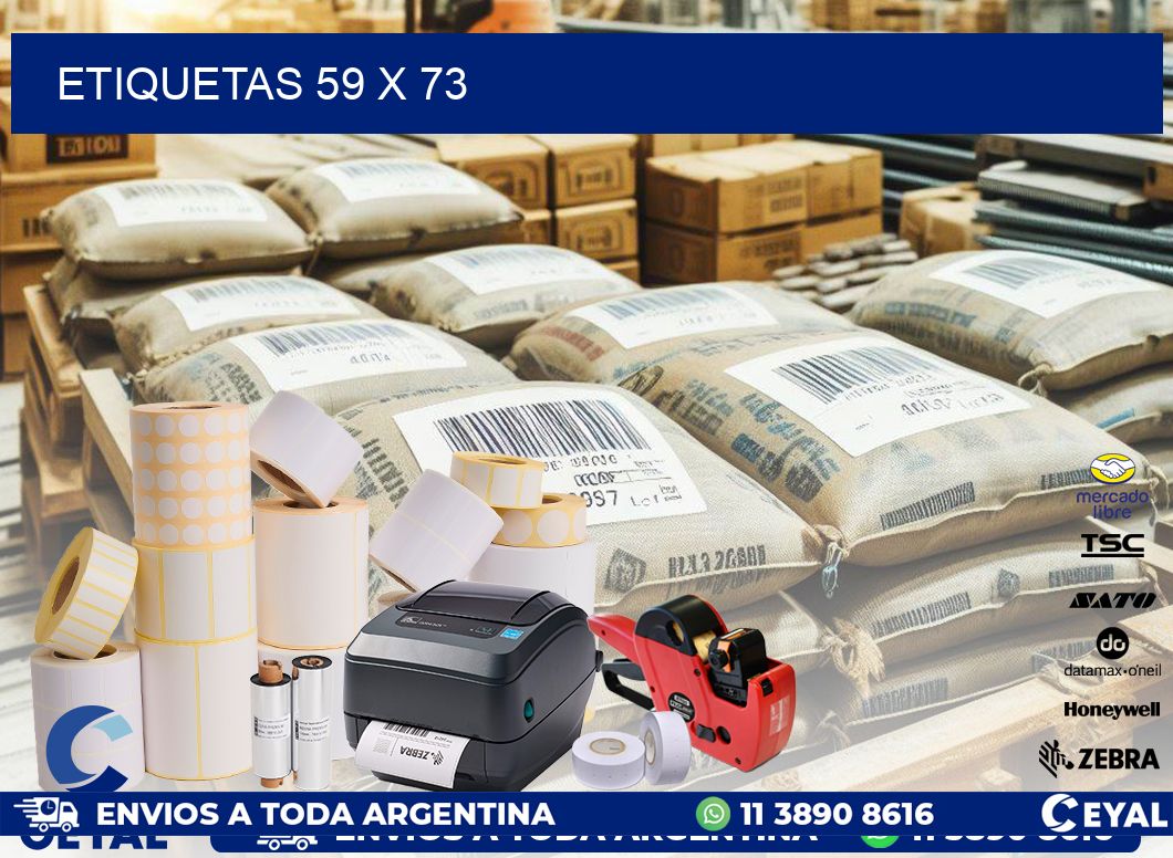 ETIQUETAS 59 x 73