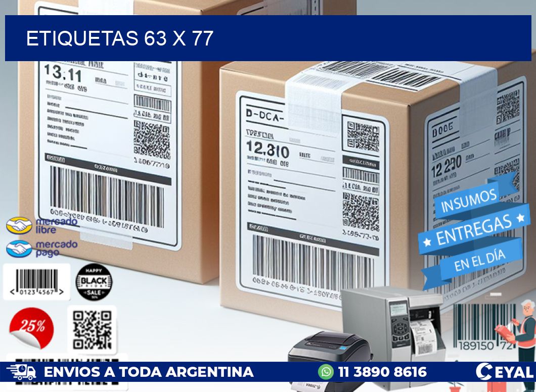 ETIQUETAS 63 x 77