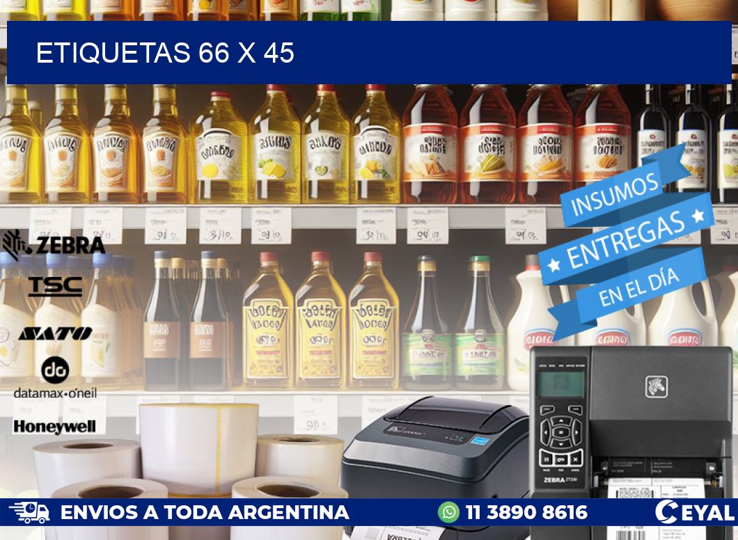 ETIQUETAS 66 x 45