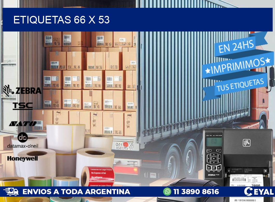 ETIQUETAS 66 x 53