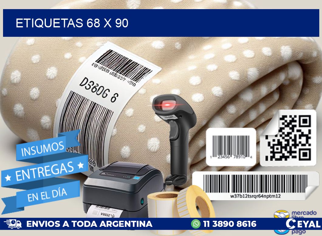 ETIQUETAS 68 x 90