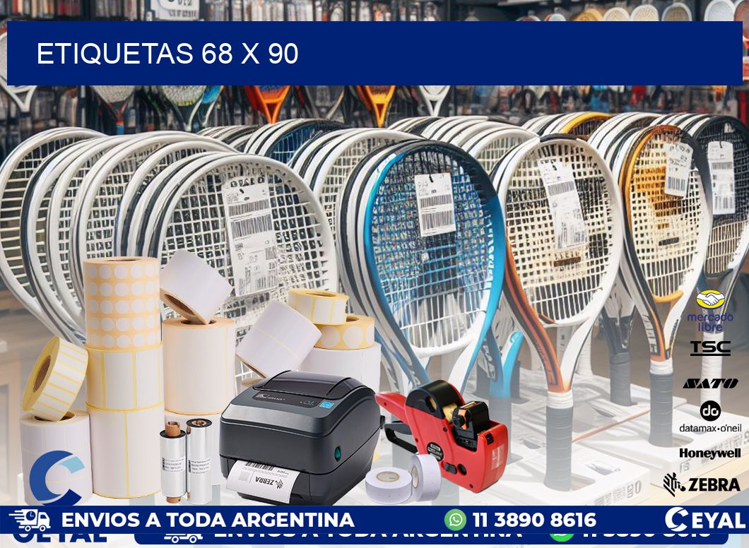 ETIQUETAS 68 x 90