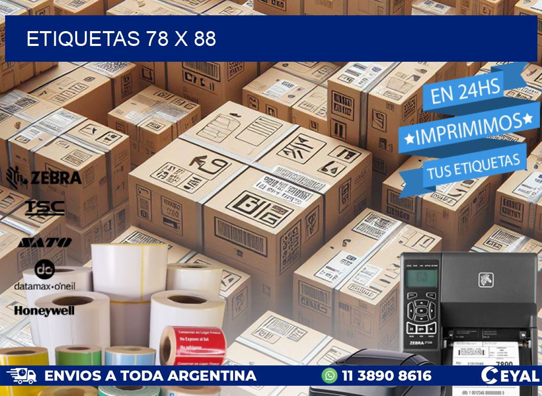 ETIQUETAS 78 x 88