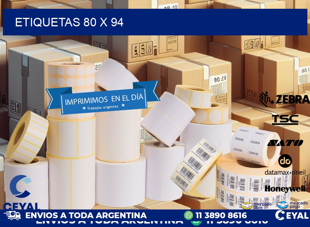 ETIQUETAS 80 x 94