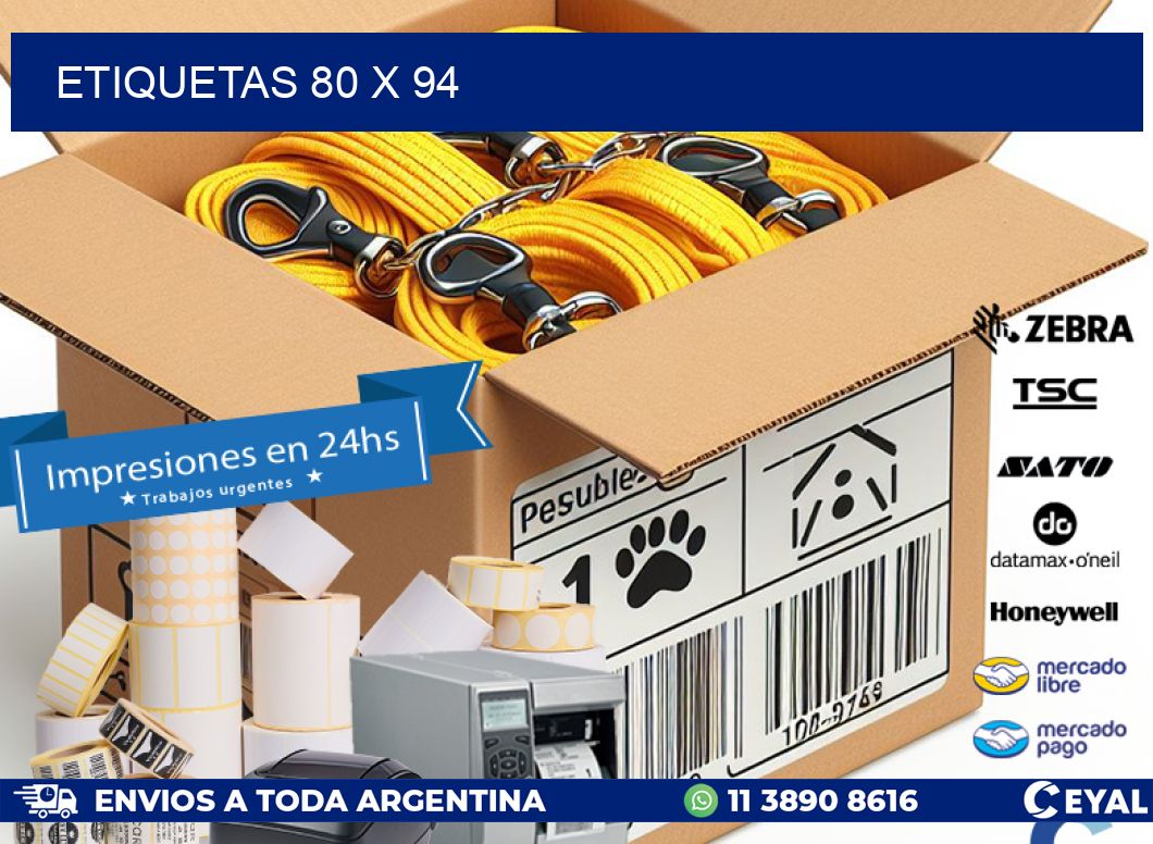 ETIQUETAS 80 x 94