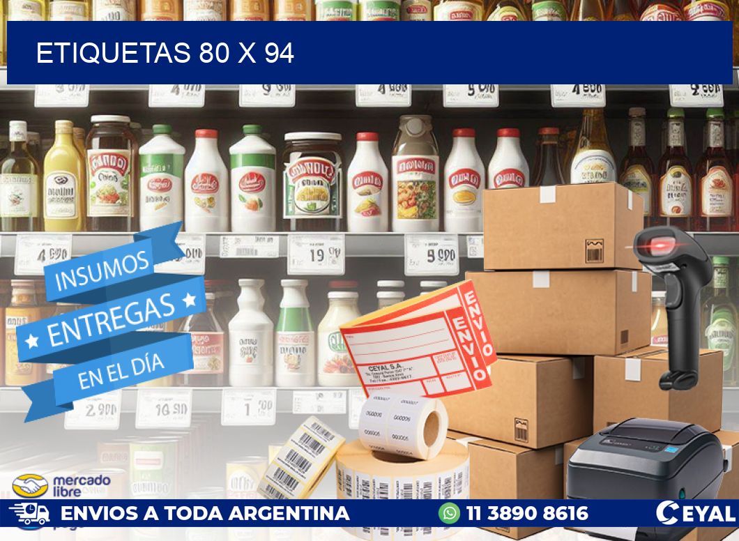 ETIQUETAS 80 x 94