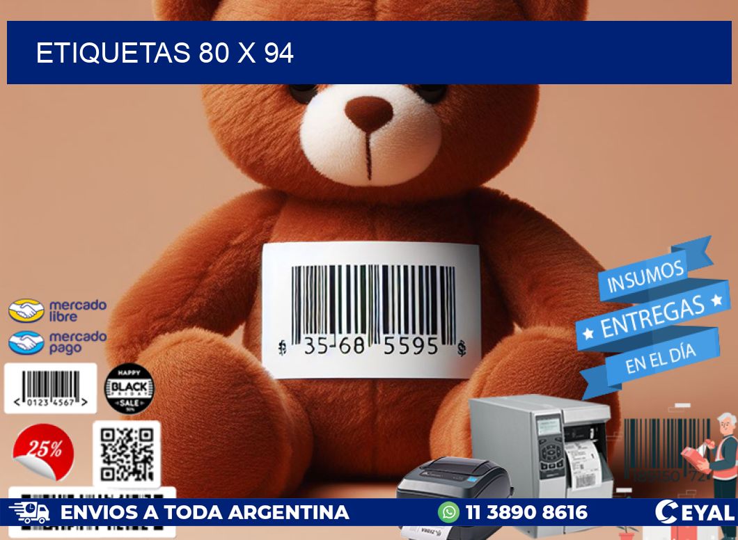 ETIQUETAS 80 x 94