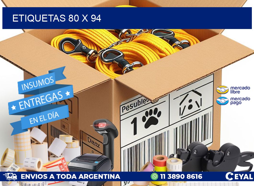 ETIQUETAS 80 x 94
