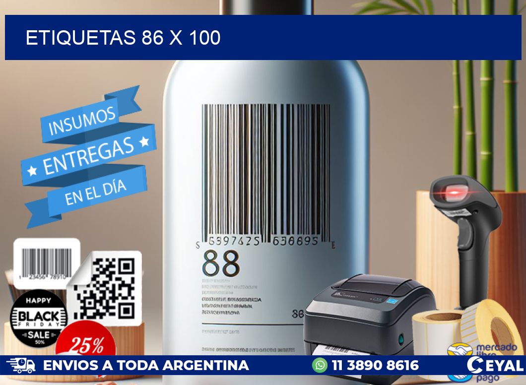 ETIQUETAS 86 x 100