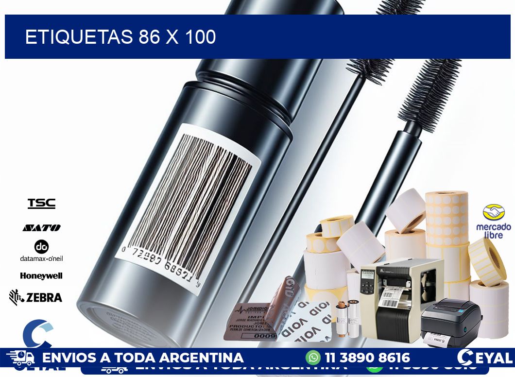ETIQUETAS 86 x 100