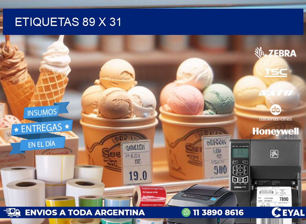 ETIQUETAS 89 x 31