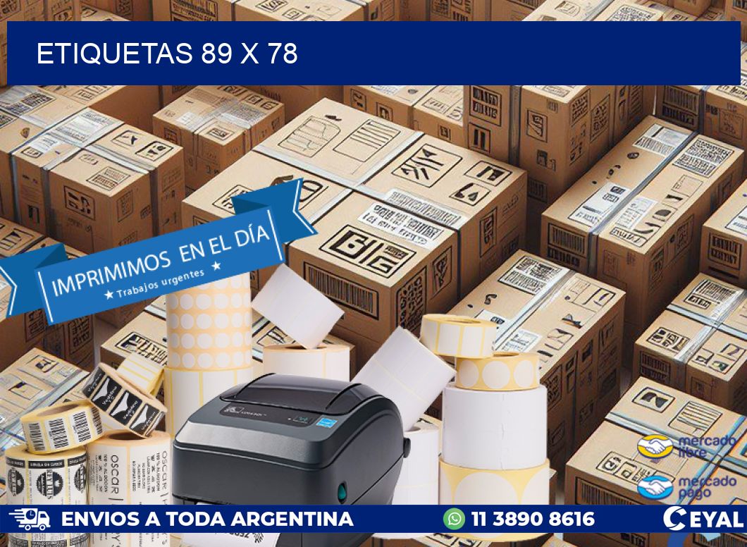 ETIQUETAS 89 x 78
